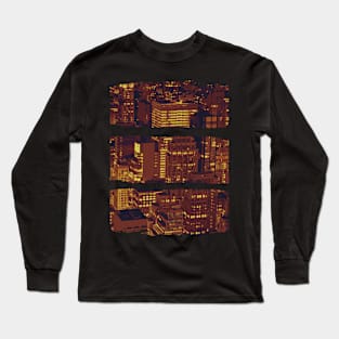 Night city lights Long Sleeve T-Shirt